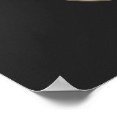 abstract modernistisch geometrisch patroon poster (Hoek)
