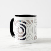 Abstract mok ontwerp (Voorkant links)