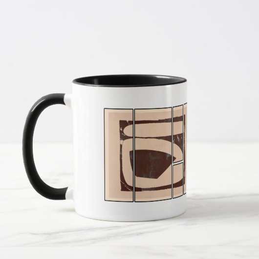 Abstract mok ontwerp (Links)