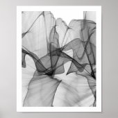 Abstract monochrome Poster | 8x10 (Voorkant)