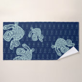 Abstract MONOGRAM Handdoek (Badhanddoek)