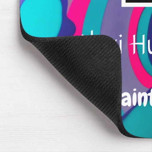 Abstract monogram muismat (Hoek)