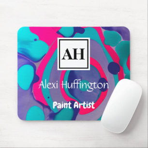 Abstract monogram muismat