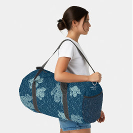 Abstract Monogram Pattern Plunjezak