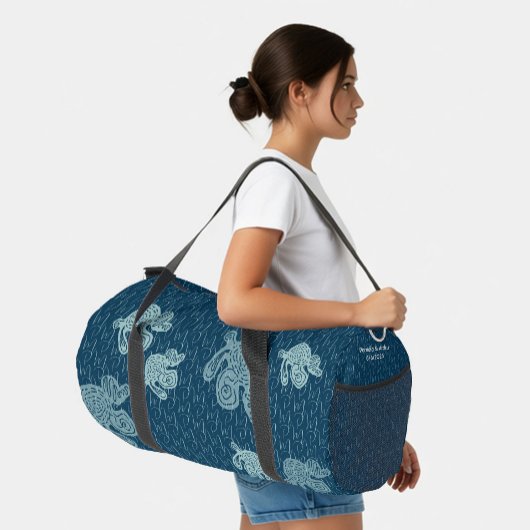 Abstract Monogram Pattern Plunjezak