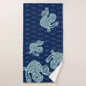 Abstract MONOGRAM Towel Badhanddoek (Badhanddoek)