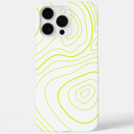 abstract mooi geel Case-Mate iPhone case (Achterkant)