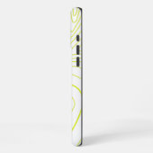 abstract mooi geel iPhone hoesje (Linkerkant)