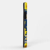 Abstract mooi zonnebloempatroon Case-Mate iPhone case (Achterkant/rechts)