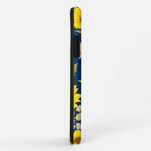 Abstract mooi zonnebloempatroon Case-Mate iPhone case (Achterkant/rechts)