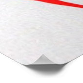  abstract mooie blauwgroen gouden vrouw 2 poster (Hoek)