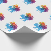 Abstract Moose Wrapping Paper Cadeaupapier (Hoek)