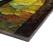 Abstract Mosaic Autumn Forest Cutting Board Snijplank (Hoek)