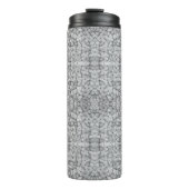 Abstract Mosaic Pattern | Cracked Stone Thermosbeker (Voorkant)