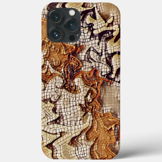 Abstract Mozaïek Koele Moderne Mannelijke Inspirat Case-Mate iPhone Case (Achterkant)