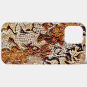 Abstract Mozaïek Koele Moderne Mannelijke Inspirat Case-Mate iPhone Case (Achterkant (horizontaal))