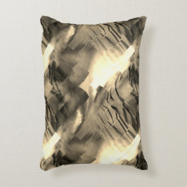 Abstract mozaïek met een schok van tinten accent kussen