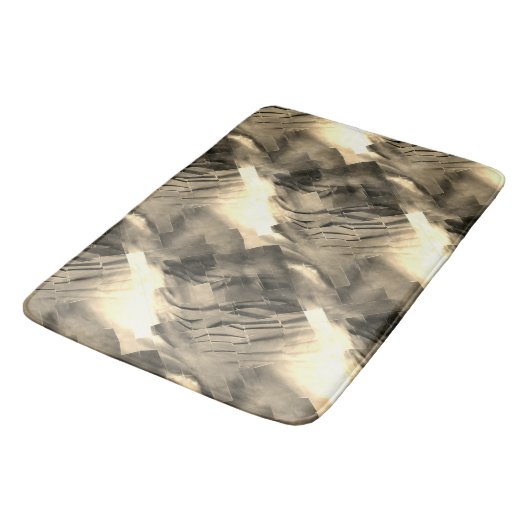 Abstract mozaïek met een schok van tinten badmat (Gekanteld)