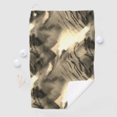 Abstract mozaïek met een schok van tinten golfhanddoek (Insitu)