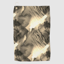 Abstract mozaïek met een schok van tinten golfhanddoek