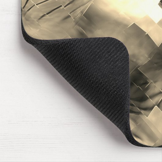 Abstract mozaïek met een schok van tinten muismat (Hoek)