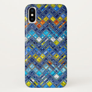 Abstract mozaïekGlas in lood Case-Mate iPhone Case