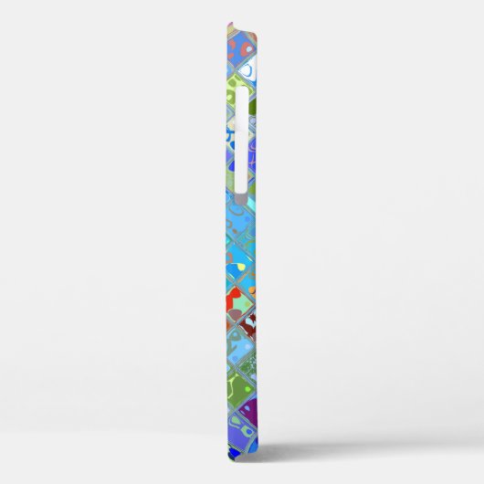 Abstract mozaïekGlas in lood Case-Mate iPhone Case (Achterkant / Links)