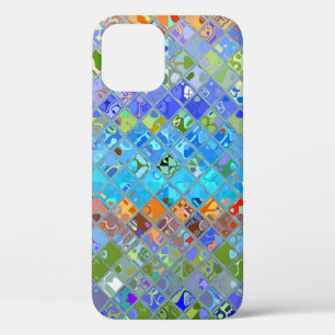 Abstract mozaïekGlas in lood Case-Mate iPhone Case