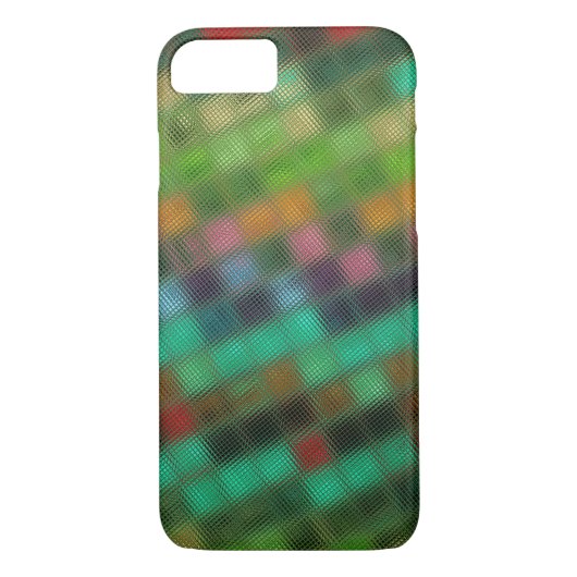 Abstract mozaïekglazen patroon #10 Case-Mate iPhone case (Achterkant)