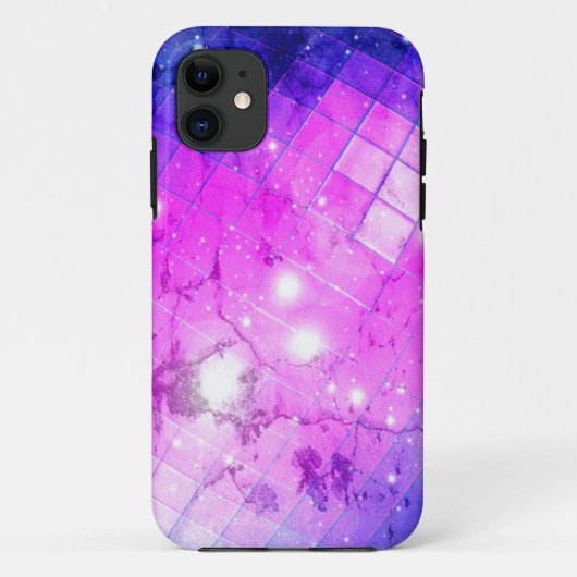 Abstract mozaïeklicht voor galaxiaal gebruik Case-Mate iPhone case (Achterkant)