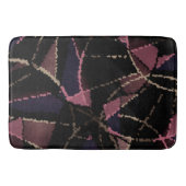 Abstract mozaïekpatroon badmat (Voorkant)