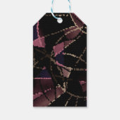 Abstract mozaïekpatroon cadeaulabel (Achterkant)