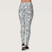 Abstract Mozaïekpatroon | Diamantprisma Leggings (Achterkant)