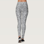 Abstract Mozaïekpatroon | Gebarsten Steen Leggings (Achterkant)