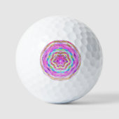 Abstract mozaïekpatroon golfballen (Voorkant)