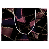 Abstract mozaïekpatroon large cadeautasje (Achterkant)