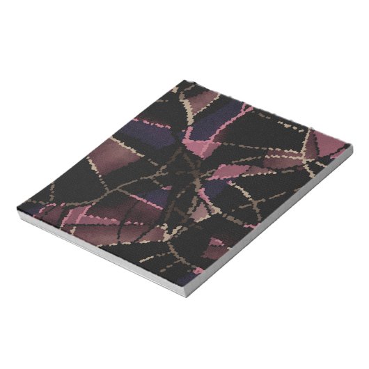 Abstract mozaïekpatroon notitieblok (Linkerzijde)