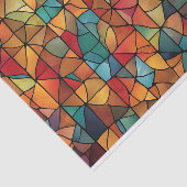 Abstract mozaïekpatroon tissuepapier (Detail)