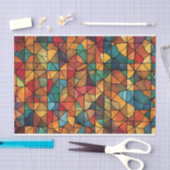 Abstract mozaïekpatroon tissuepapier (Craft)