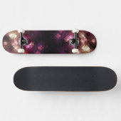 Abstract mozaïekskateboard skateboard (Horizontaal)