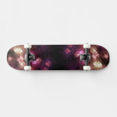 Abstract mozaïekskateboard skateboard (Horizontaal)