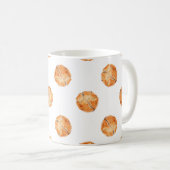 Abstract muffinepatroon koffiemok (Voorkant rechts)