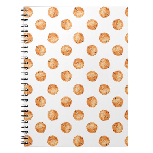Abstract muffinepatroon notitieboek (Voorkant)