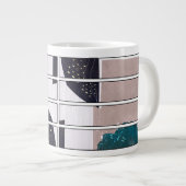 Abstract Mug Design Grote Koffiekop (Voorkant rechts)
