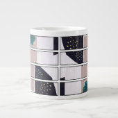 Abstract Mug Design Grote Koffiekop (Voorkant)