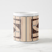 Abstract Mug design Grote Koffiekop (Voorkant)