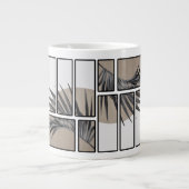 Abstract mug design grote koffiekop (Voorkant)