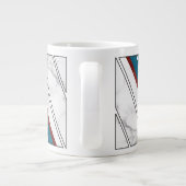 abstract mug design grote koffiekop (Achterkant)