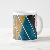 abstract mug design grote koffiekop (Voorkant rechts)
