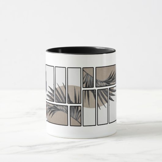 Abstract mug design mok (Midden)